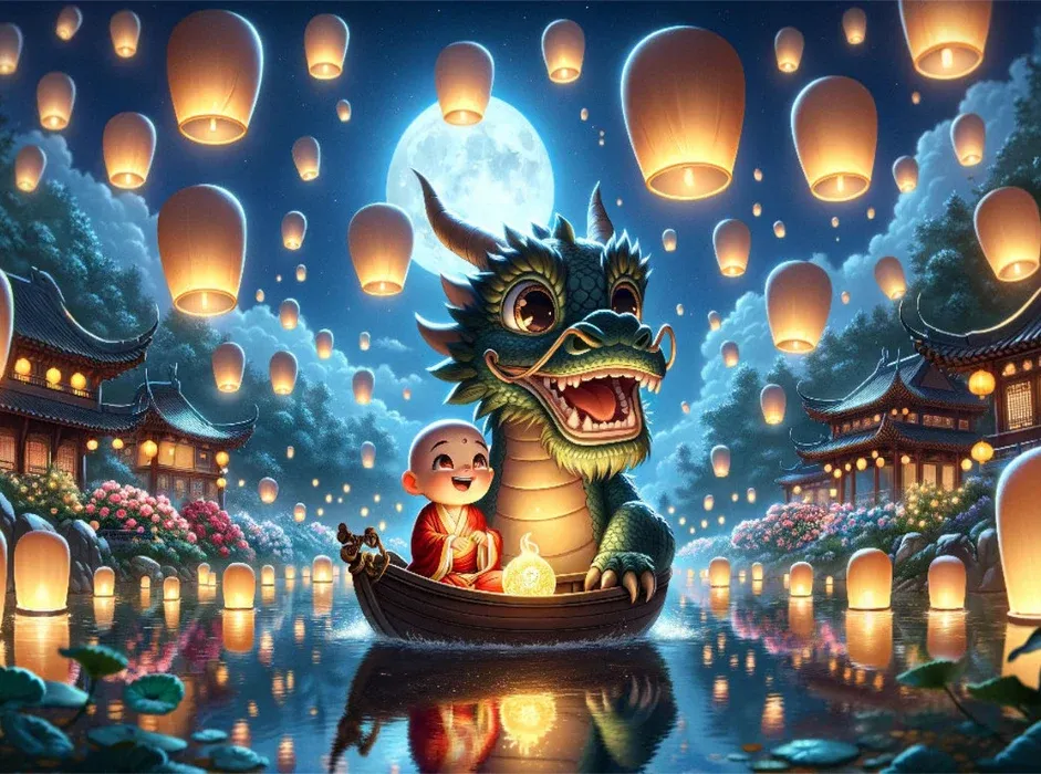 Sea Of ​​Lights In Nocturnal Splendor